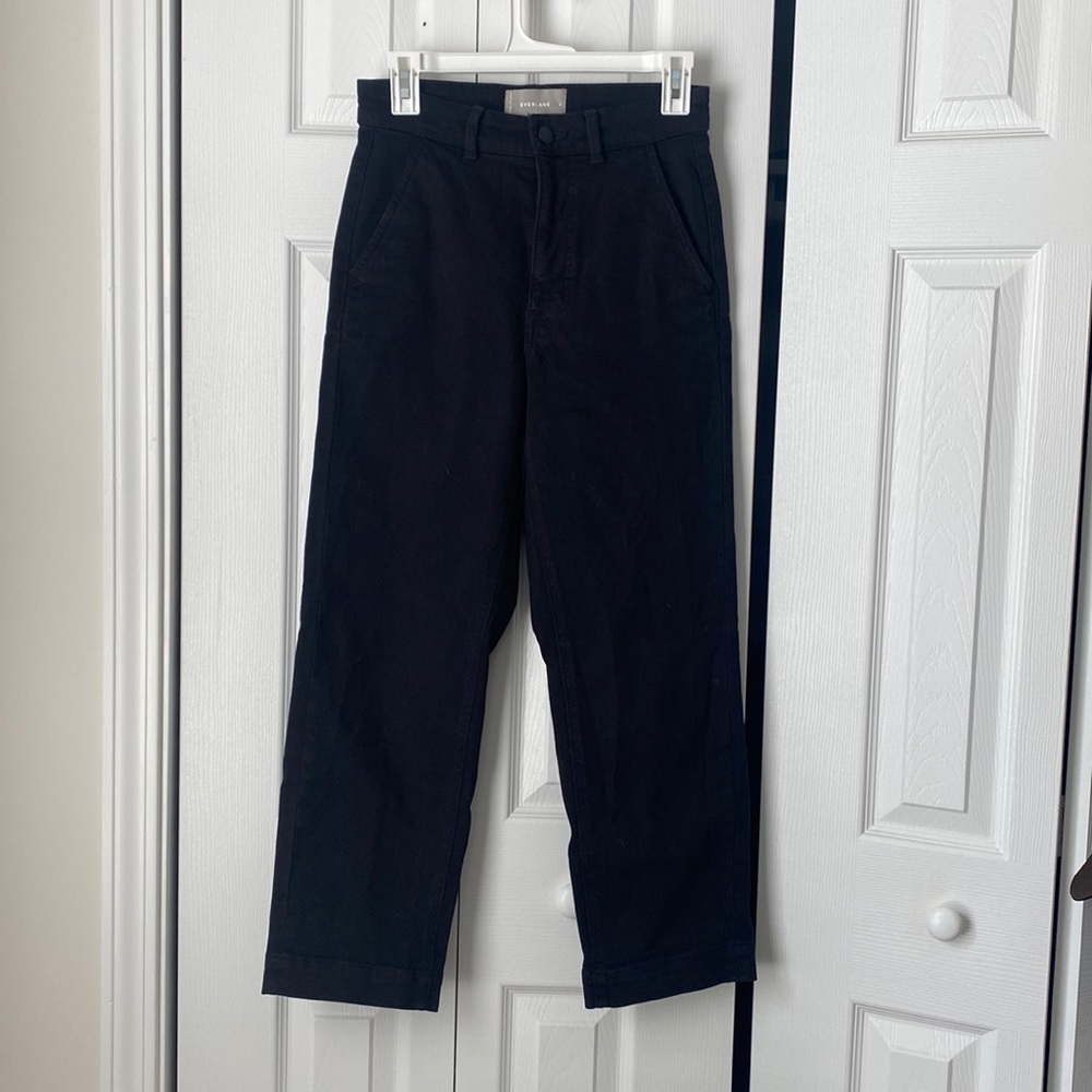 Everlane Straight Leg Crop Pants